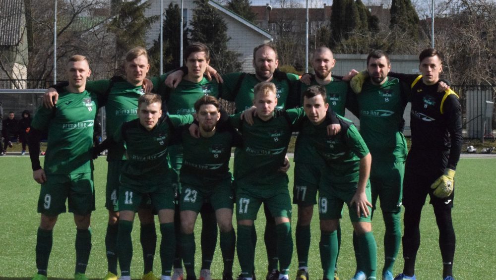 „Šilo“ futbolininkai LFF Pirmos lygos pirmenybių sezoną pradėjo išplėšdami pergalę