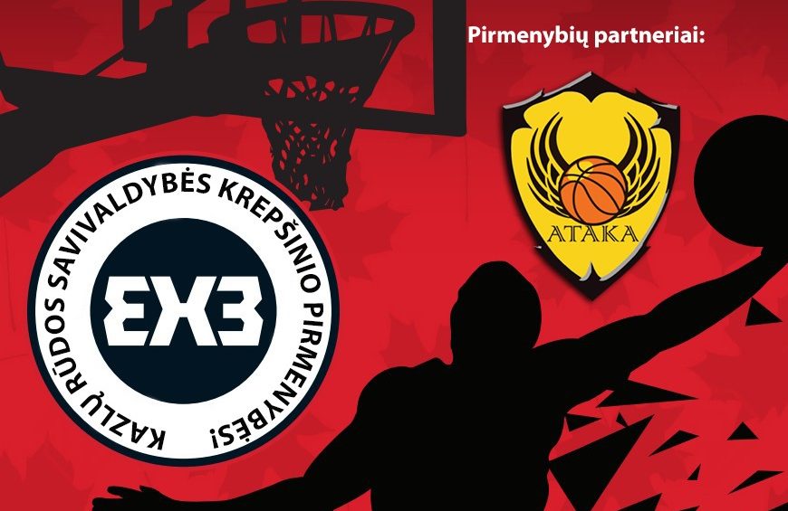 Šį šeštadienį, vasario 12 d., Kazlų Rūdos savivaldybės 3&#215;3 krepšinio pirmenybės. Paskutiniai reguliaraus sezono susitikimai.