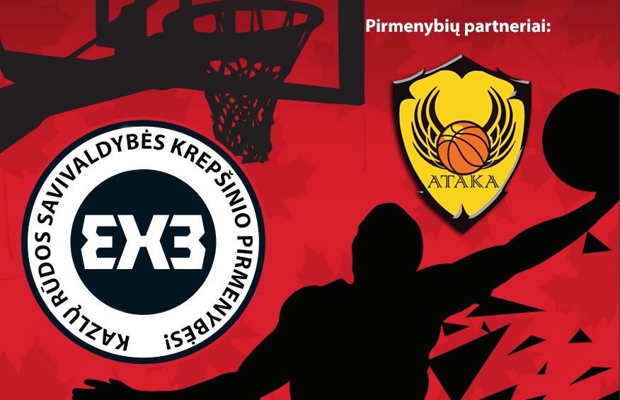 Šį penktadienį, vasario 18 d., Kazlų Rūdos savivaldybės 3&#215;3 krepšinio pirmenybių ketvirtfinaliai!