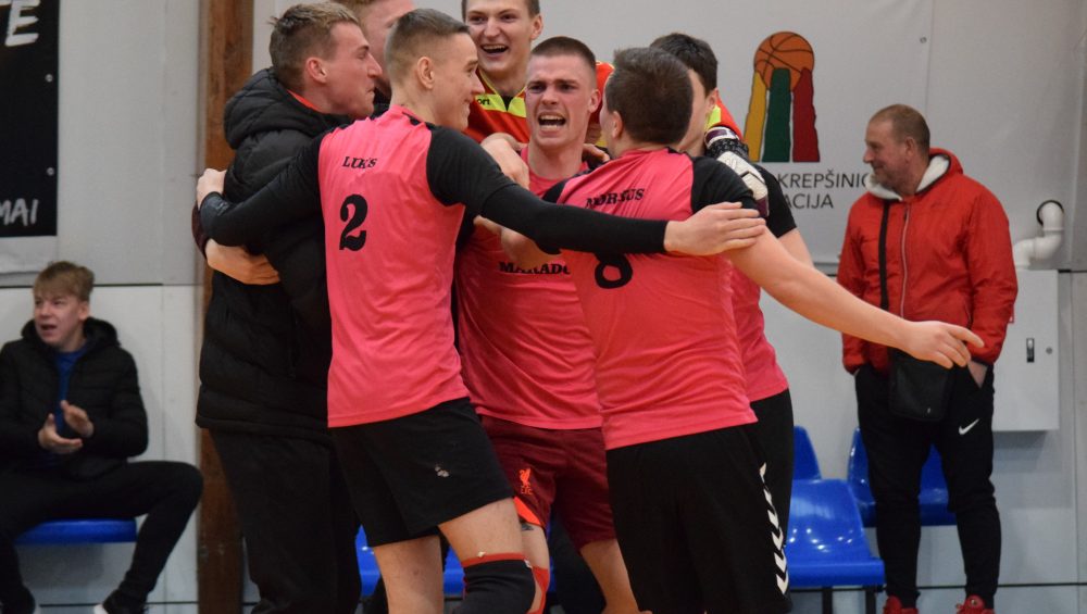 Marijampolės apskrities futsal pirmenybėse kovą dėl Mažosios taurės tęs „Mitas“ ir „Šešupė“