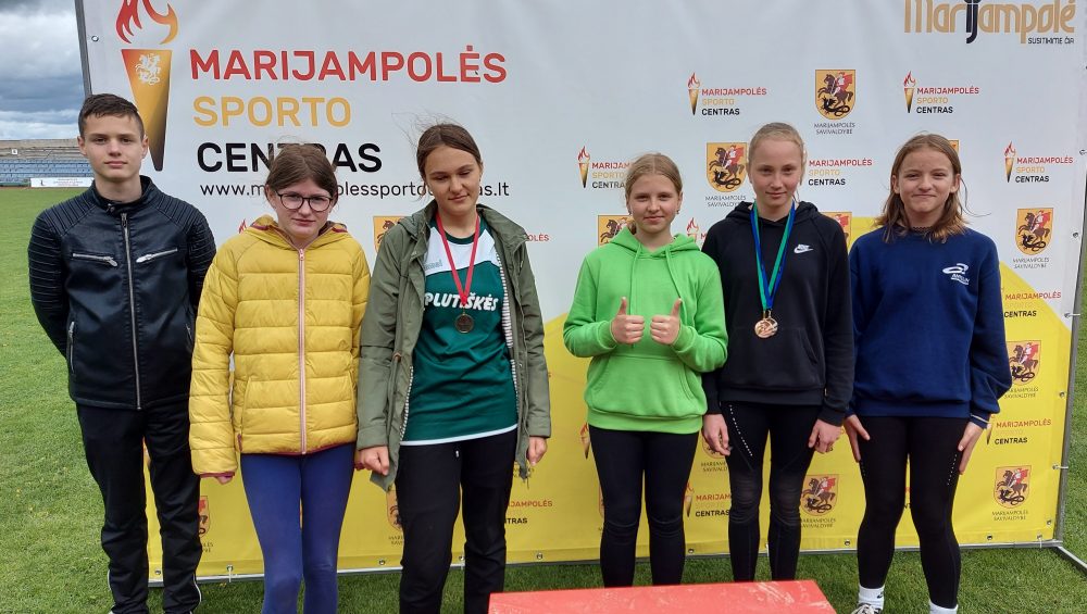 Sporto centro lengvaatlečiai sėkmingai startavo atvirame Marijampolės apskrities lengvosios atletikos čempionate