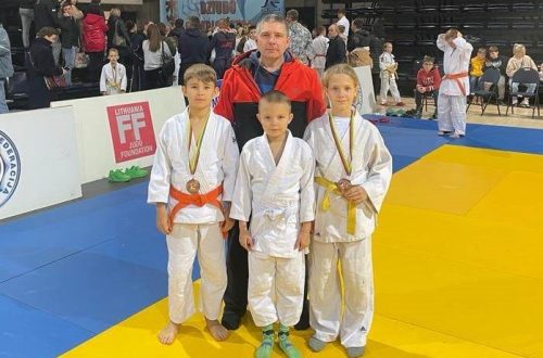 Kazlų Rūdos sporto centro dziudo imtynininkai šalies čempionate iškovojo tris medalius