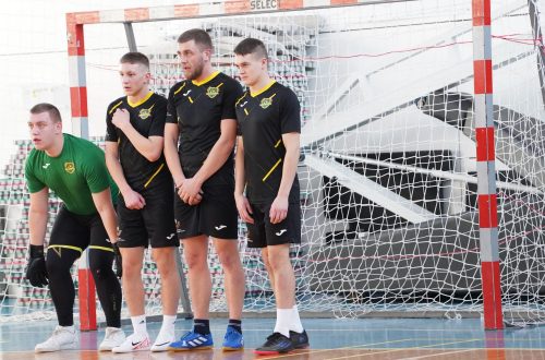Marijampolės apskrities futsal pirmenybių starte – praėjusių metų finalininkų ir Kazlų Rūdos „Kazlų Rūda“ pergalės